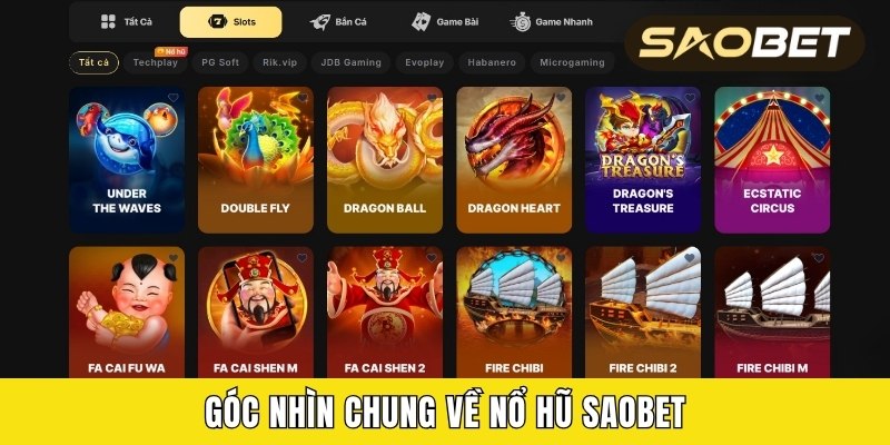 Góc nhìn chung về nổ hũ Saobet